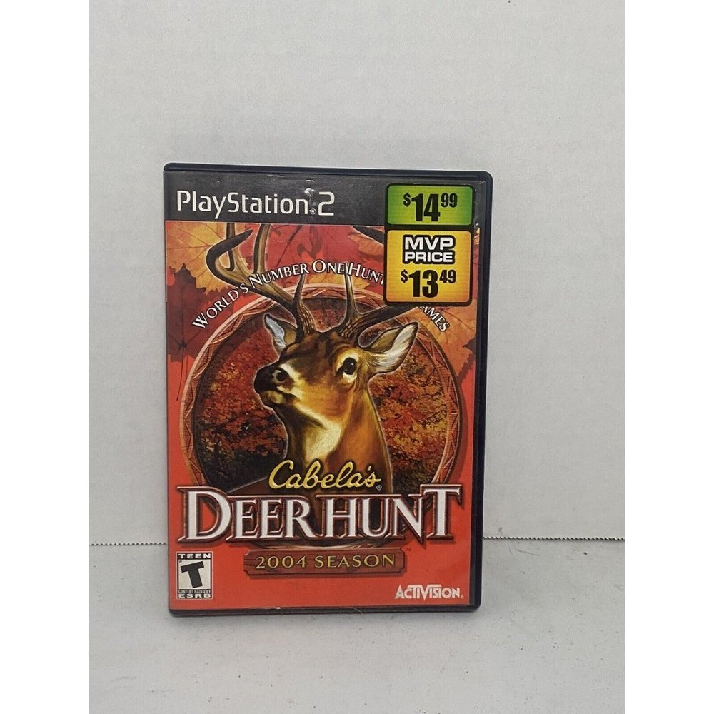 Cabela's Deer Hunt: 2004 Season (Sony PlayStation 2, 2003) GAME COMPLETE!